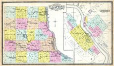 County Outline, Elkader, Clayton County 1902
